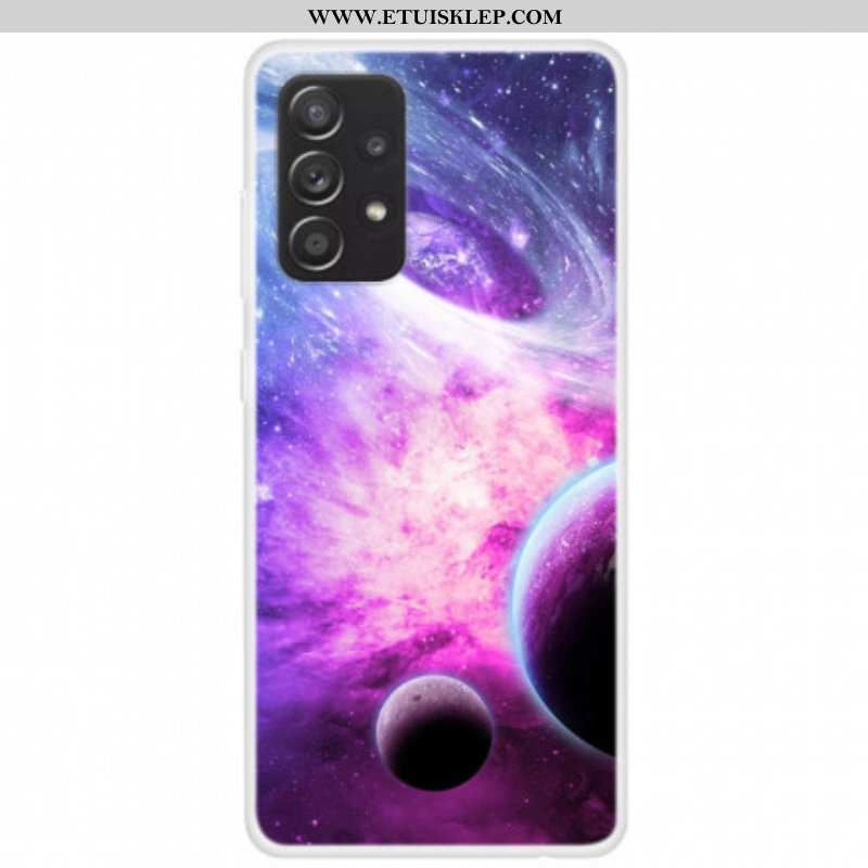 Etui do Samsung Galaxy A52 4G / A52 5G / A52s 5G Planety Silikonowe